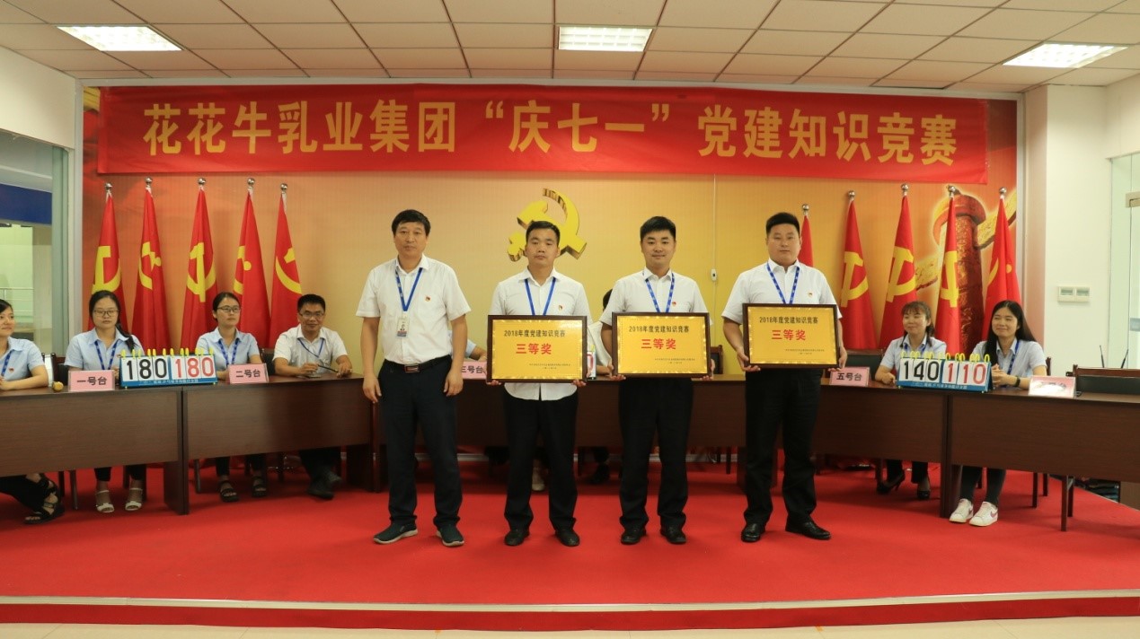 知识竞赛争先锋   比学赶超展风采 —— 万象城（中国）乳业集团党委举办庆 “七一”党建知识竞赛
