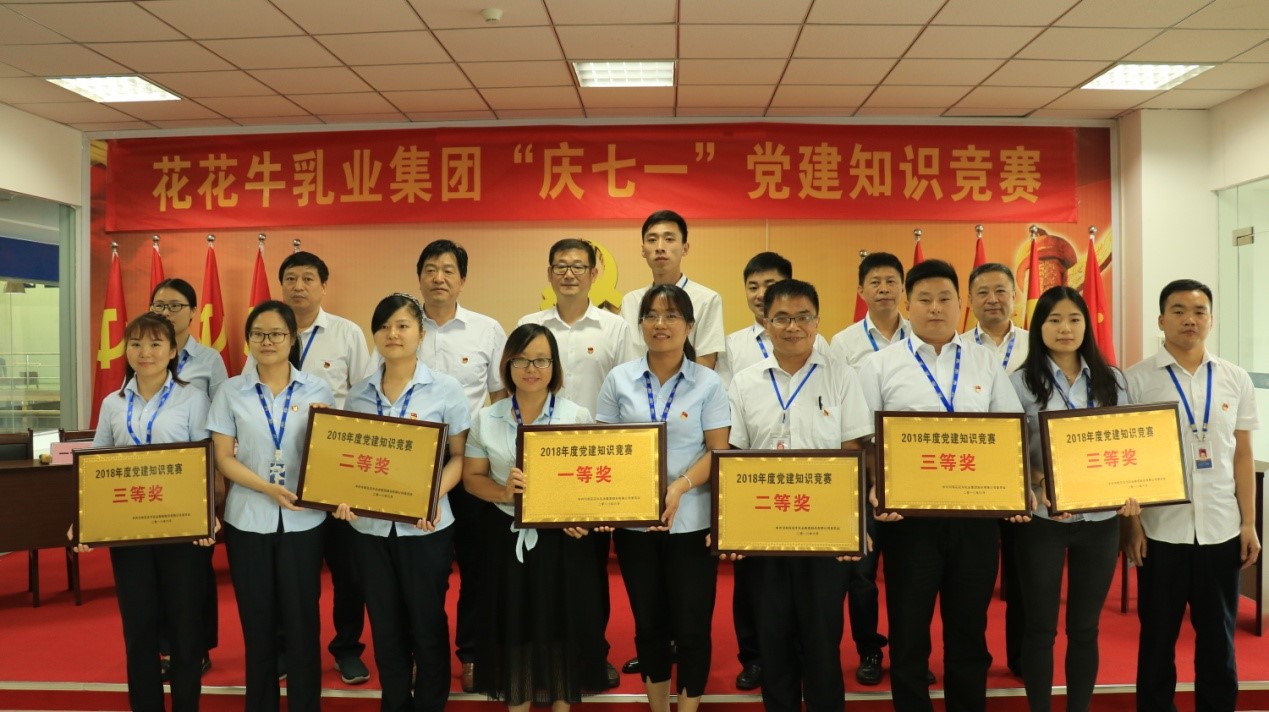 知识竞赛争先锋   比学赶超展风采 —— 万象城（中国）乳业集团党委举办庆 “七一”党建知识竞赛
