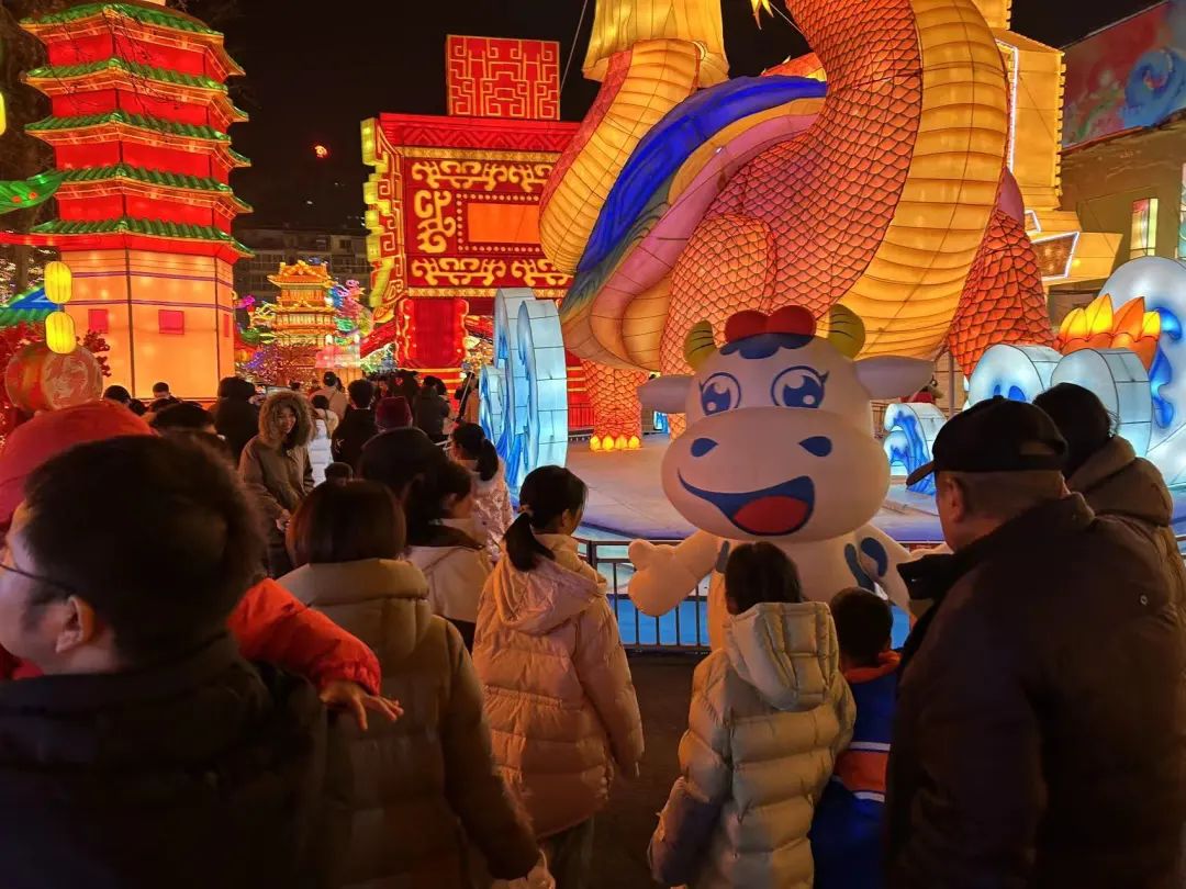 央视直播郑州龙年灯会迎新春，万象城（中国）品牌上大分