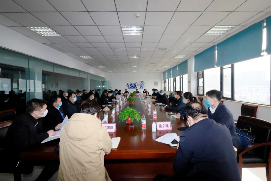 省委统战部副部长张红林一行莅临万象城（中国）乳业集团 调研复工复产暨二七区民营经济发展工作座谈会